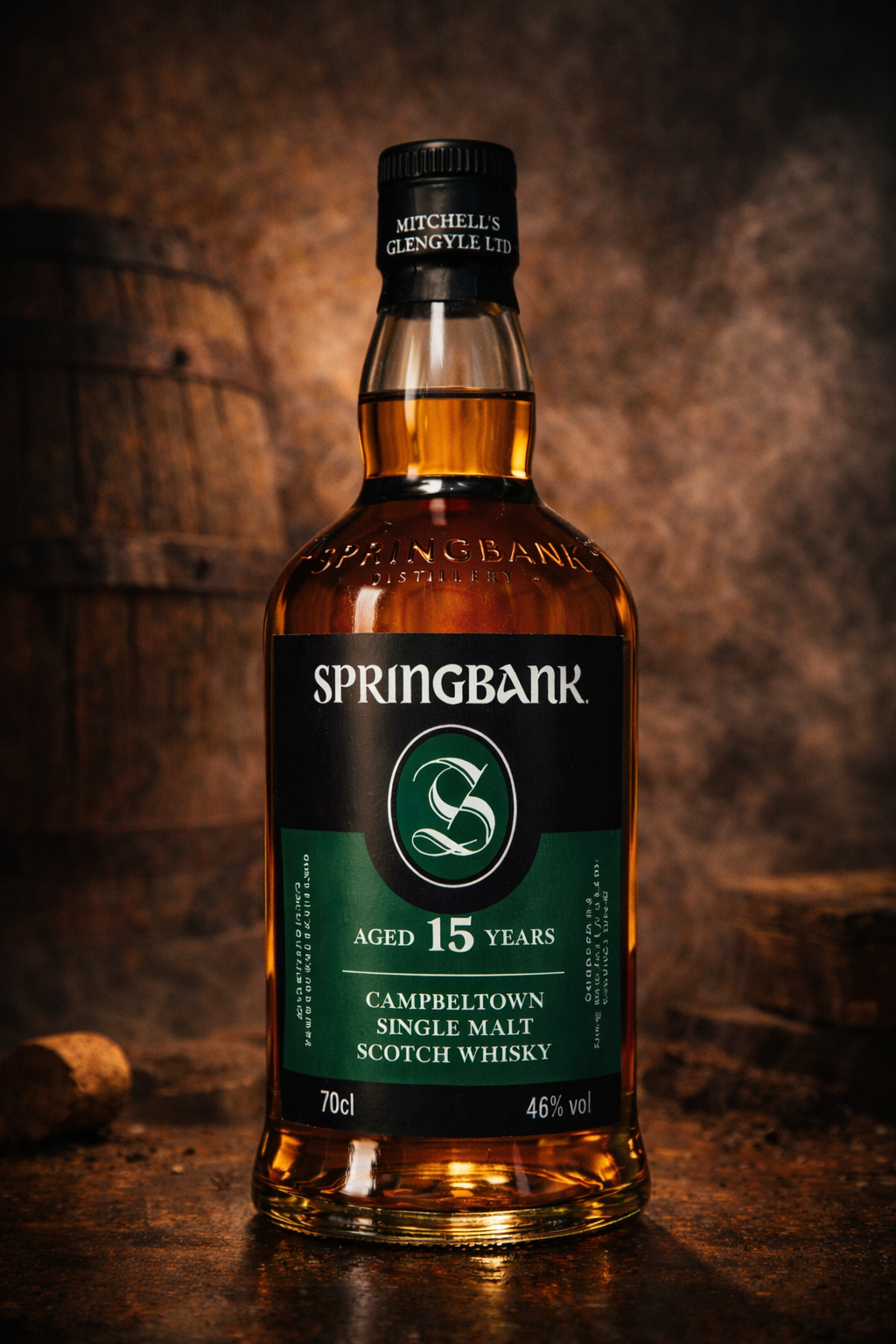 スプリングバンク 15年　50 ml